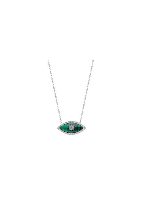 Malachite Eye Necklace