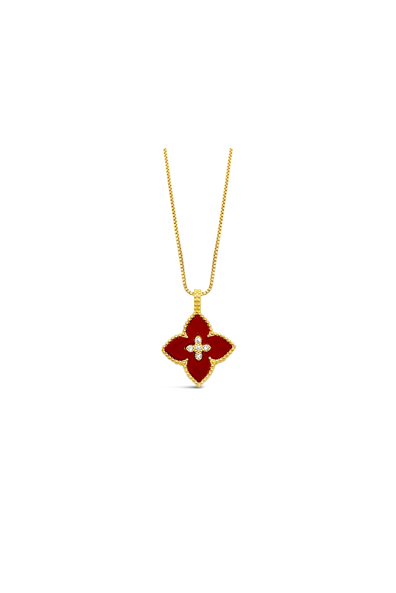 Red Clover Necklace